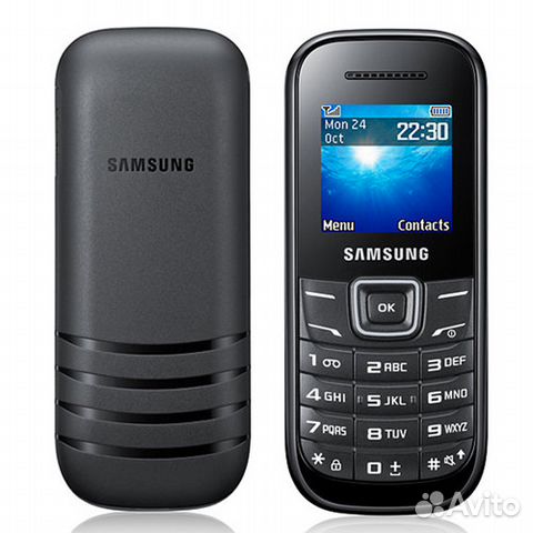 SAMSUNG GT-E1200 black Новый