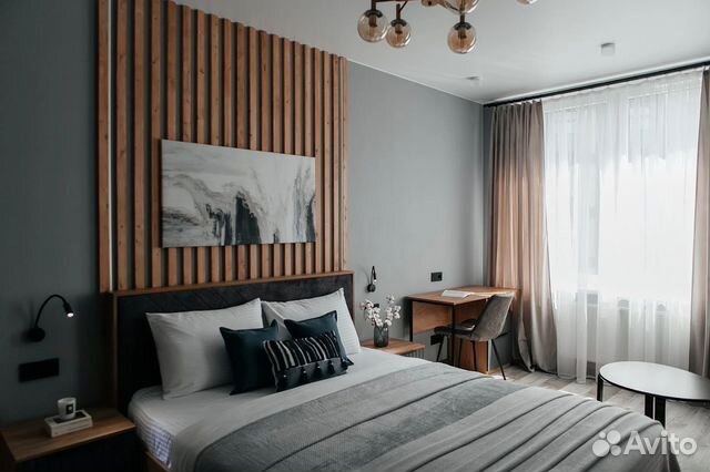 

1-к. квартира, 46 м², 2 кровати