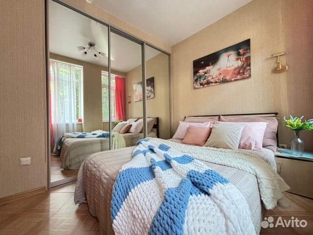 

1-к. квартира, 30 м², 3 кровати