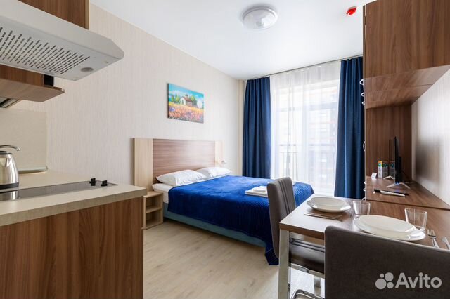 

Квартира-студия, 25 м², 1 кровать