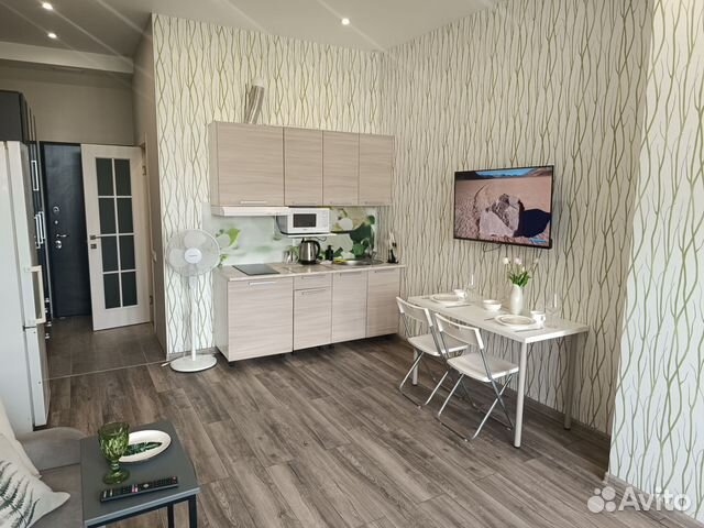 

Квартира-студия, 30 м², 2 кровати