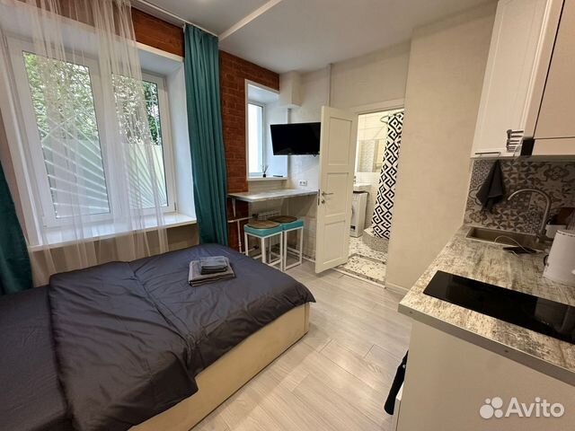 

Квартира-студия, 21 м², 1 кровать