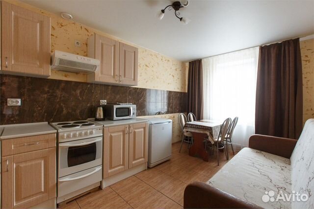

1-к. квартира, 40 м², 3 кровати