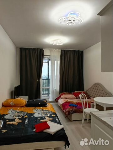 

Квартира-студия, 23 м², 2 кровати