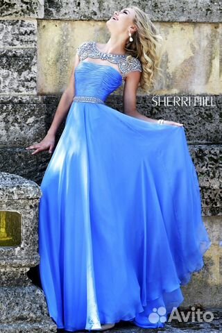 Новое платье Sherri hill со стеклярусом Новое платье Sherri hill со стеклярусом