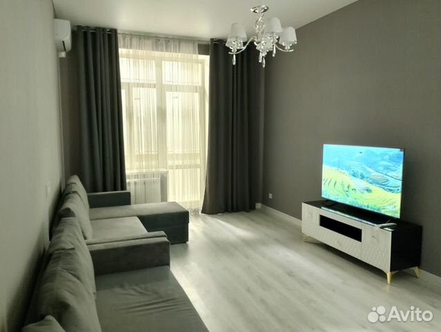

1-к. квартира, 54 м², 2 кровати