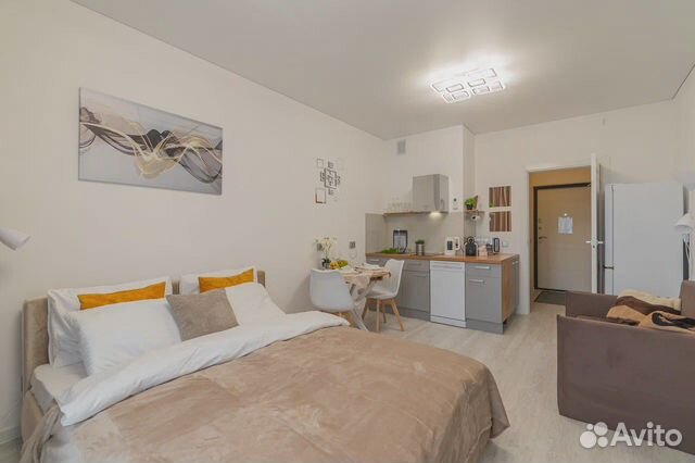 

1-к. квартира, 25 м², 2 кровати