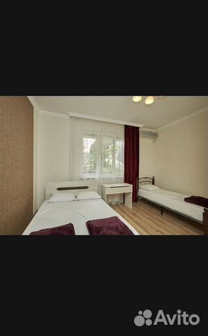 

1-к. квартира, 15 м², 2 кровати
