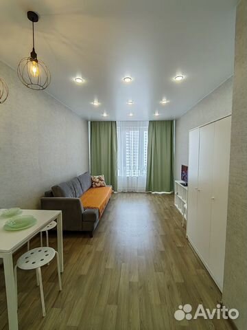 

Квартира-студия, 28 м², 1 кровать