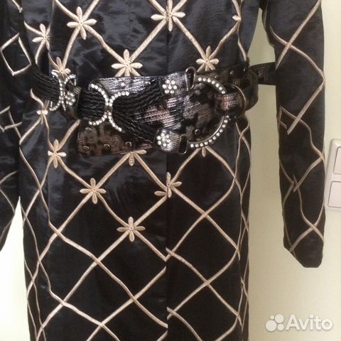 Плащ, новый, черный Плащ, новый, черный