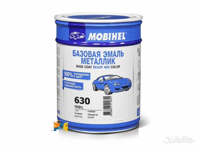 Краска Mobihel Металлик 1л. (Морано) Краска Mobihel Металлик 1л. (Морано)