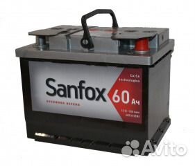 Аккумулятор Sanfox 60 Ah 500 A