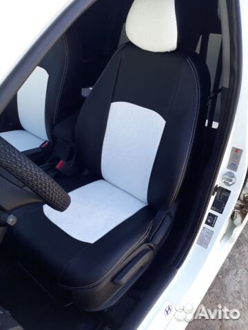 Чехлы из Экокожи на Hyundai Elantra 2008г.в. тагаз