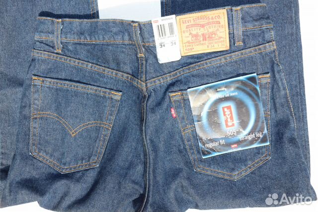 Levis 505 W34 L36 made in USA Джинсы