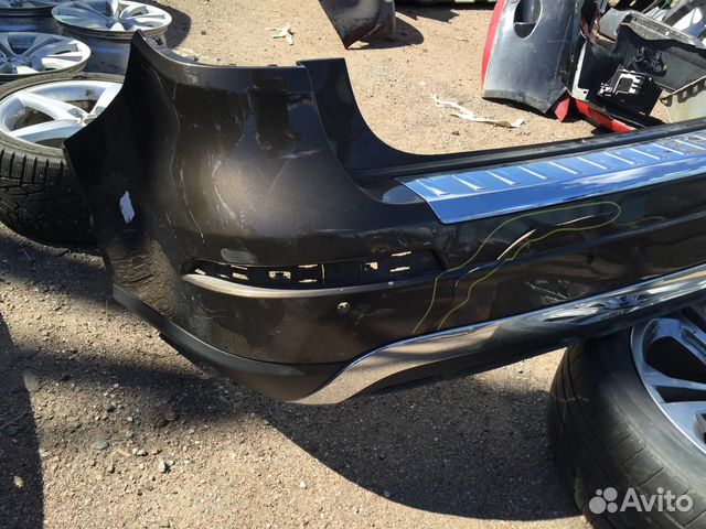 Бампер задний Mercedes w166 ML