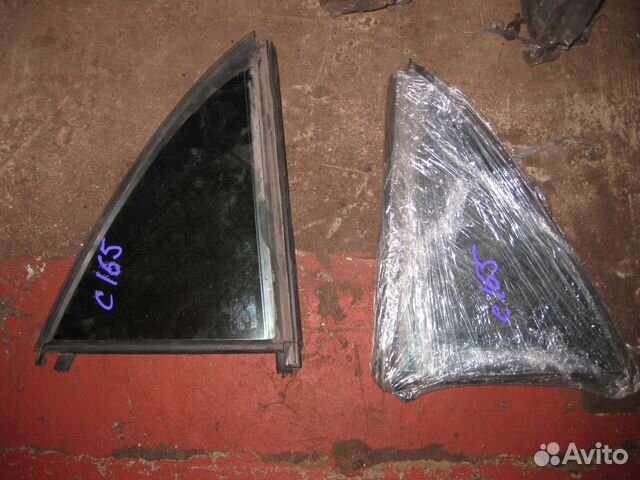 Mercedes W221 стекло двойное зад двери (форточка)