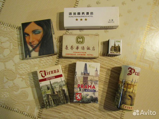 Спички (Япония, Китай, Чехия, Австрия)