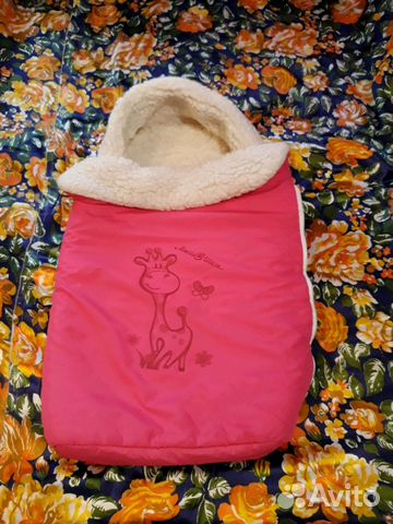 Зимний конверт на выписку