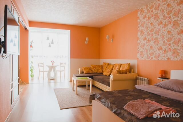 

1-к. квартира, 60 м², 3 кровати