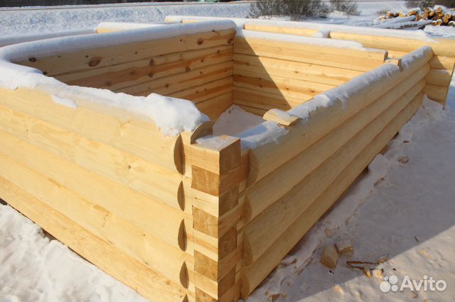 Сруб баньки 4х5 м Сруб баньки 4х5 м