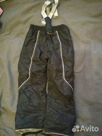 Брюки на лямках демисезонные. Олдос