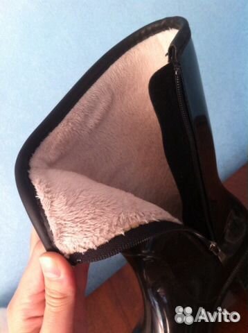 Сапоги резиновые р.39 утеплённые