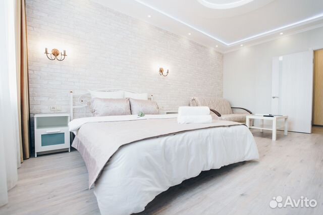 

1-к. квартира, 46 м², 2 кровати