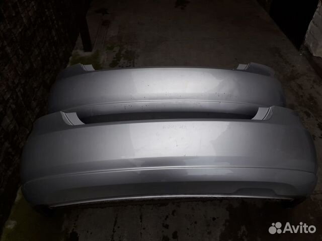 Задний бампер Volkswagen Polo седан 10-15г