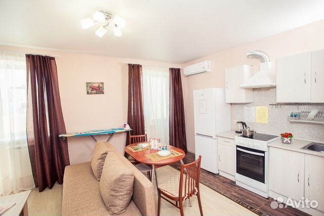 

Квартира-студия, 37 м², 2 кровати