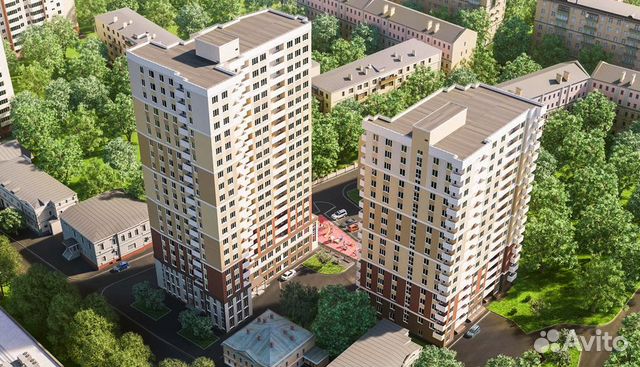 1-к квартира, 88.5 м², 5/21 эт. 1-к квартира, 88.5 м², 5/21 эт.