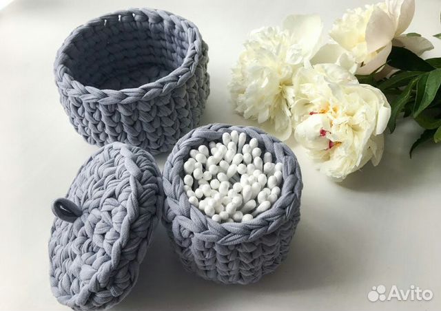 Холдер, органайзер, вязаная корзина Холдер, органайзер, вязаная корзина