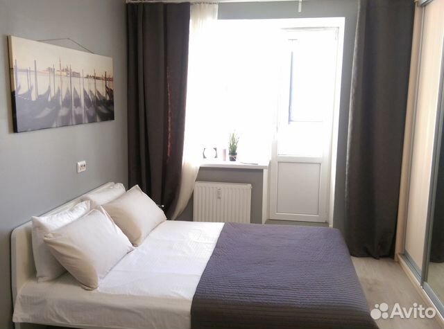 

Квартира-студия, 28 м², 2 кровати