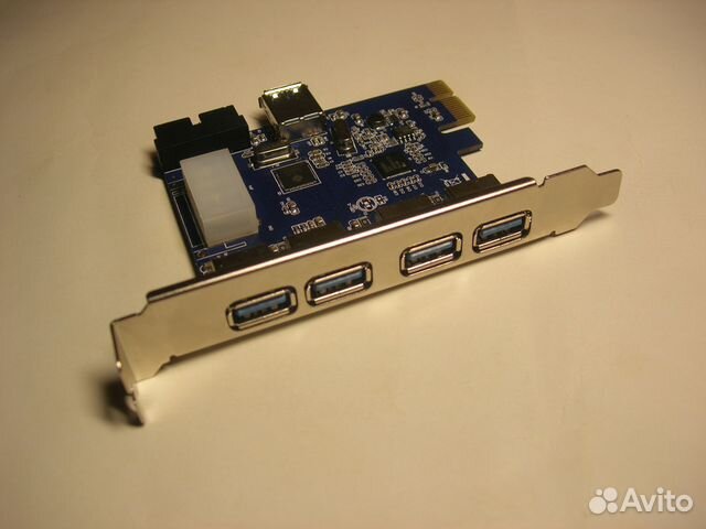 USB 3.0 контроллер 7 портов