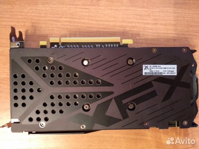 Видеокарта XFX AMD Radeon RX 570 Black Edition