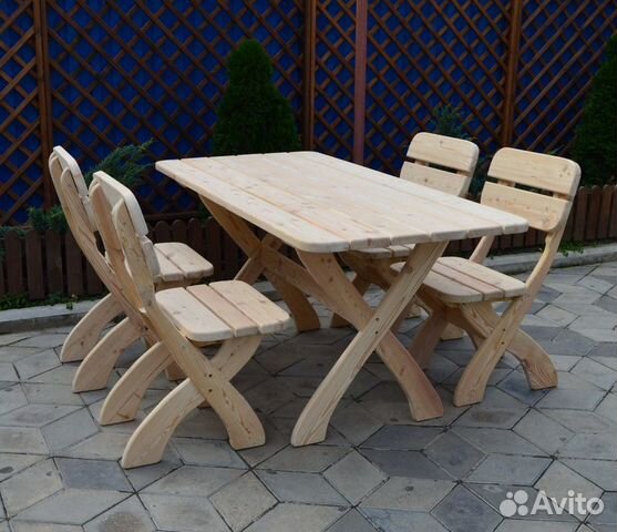 Стол Стулья Мебель для кафе Мебель для сада