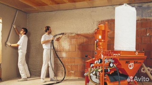 Штукатурка машинная и стяжка механизированная Комп Штукатурка машинная и стяжка механизированная Комп