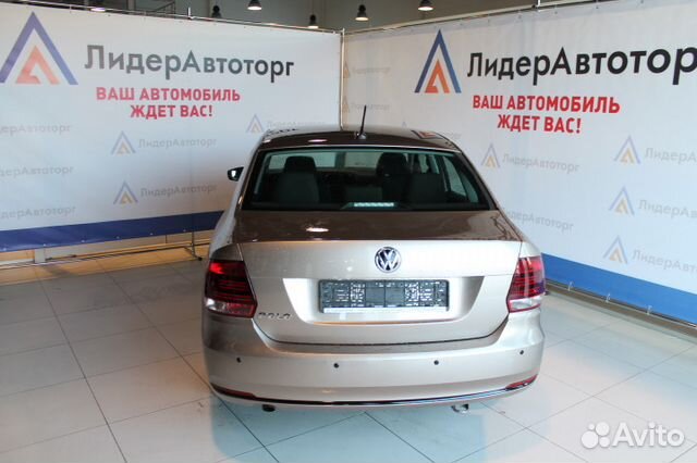 Volkswagen Polo 1.6 AT, 2018, 141 км