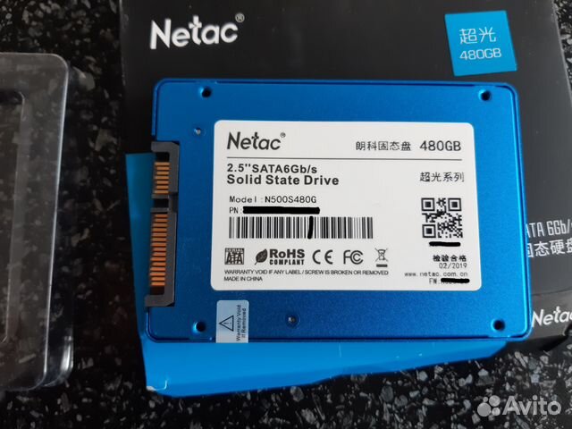 SSD Netac n500s-480gb (ssd диск 480гб)