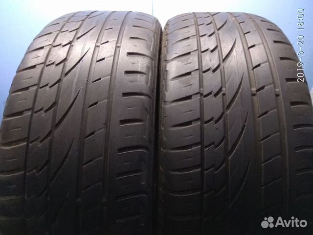 2 шины 235 55 R19 Continental CrossContact UHP