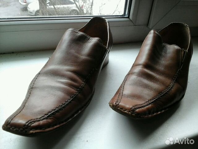 Туфли Макасины. Кожа. 42 Туфли Макасины. Кожа. 42