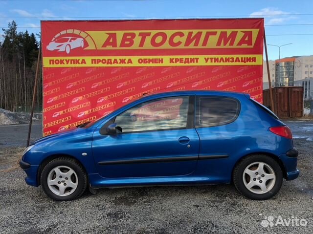 Peugeot 206 1.4 AT, 2004, 138 000 км