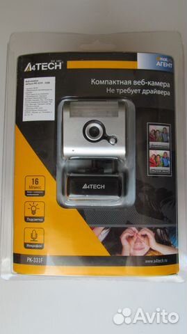 Веб-камера A4Tech PK-331F 16 Мпикс