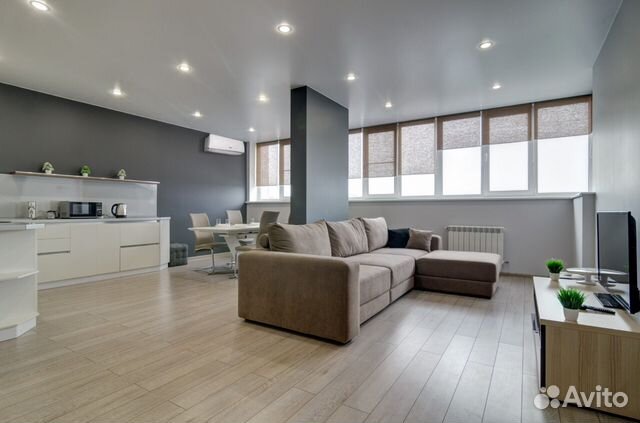 

Квартира-студия, 54 м², 2 кровати