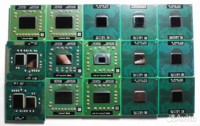 Процессоры для ноутбуков всех марок i7, i5, i3