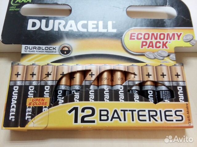 Батарейка duracell R3