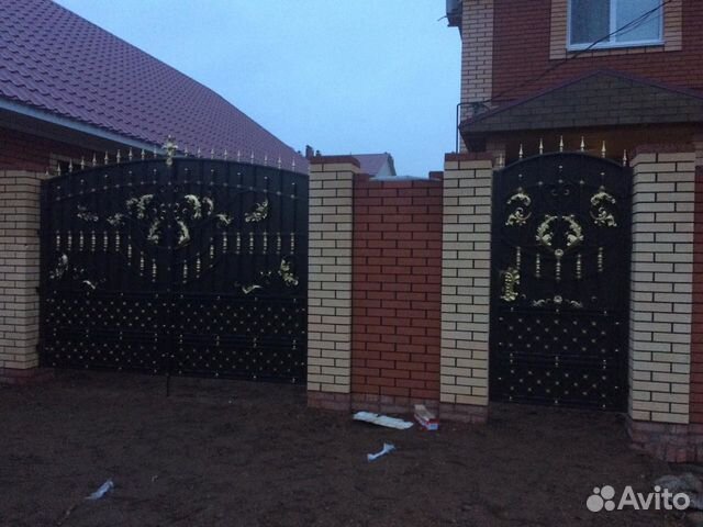 Ворота кованные с калиткой,навесы,заборы Ворота кованные с калиткой,навесы,заборы