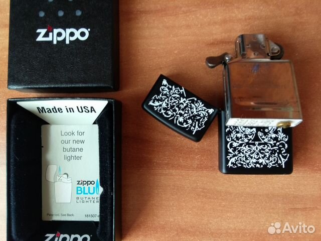 Зажигалка zippo оригинал с коробкой