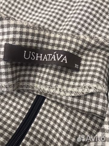 Платье ushatava в клетку Платье ushatava в клетку