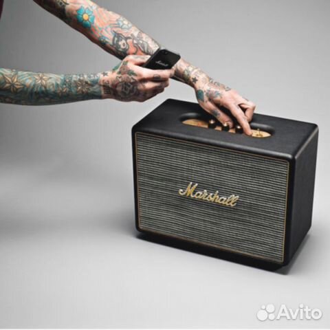 Беспроводная акустика Marshall Woburn Black Беспроводная акустика Marshall Woburn Black