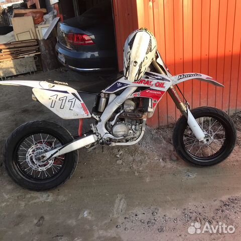 Honda crf250r supermoto